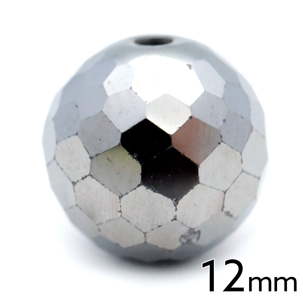 テラヘルツ鉱石 粒売り 12mm 1粒 ミラーカット 128面 健康 パワーストーン 天然石 テラヘルツ Terahertz テラヘルツ波