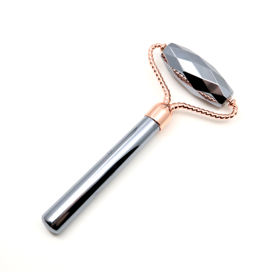 テラヘルツ鉱石 ローラー フェイシャルマッサージ Bタイプ ころころ 美容 健康 Terahertz パワーストーン 天然石