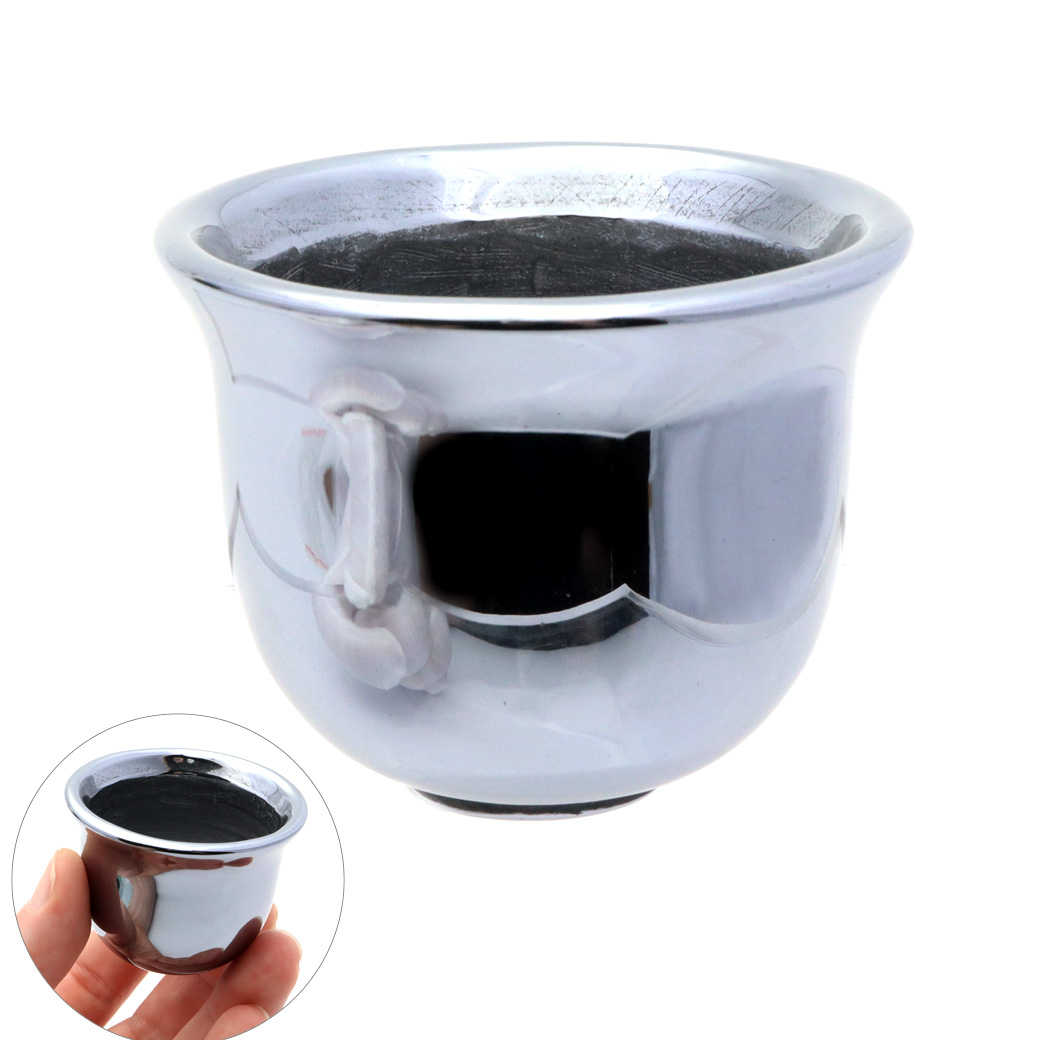 テラヘルツ鉱石 本物 ティーカップ Mサイズ 茶碗 ぐい呑み 湯呑 コップ パワーストーン おちょこ 御猪口