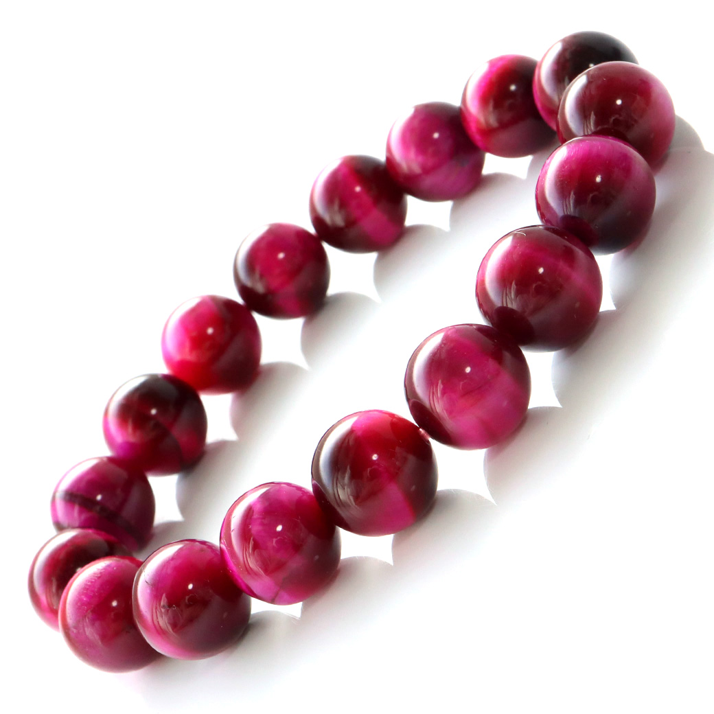 ピンク タイガーアイ ブレスレット 8mm 虎目石 天然石 パワーストーン