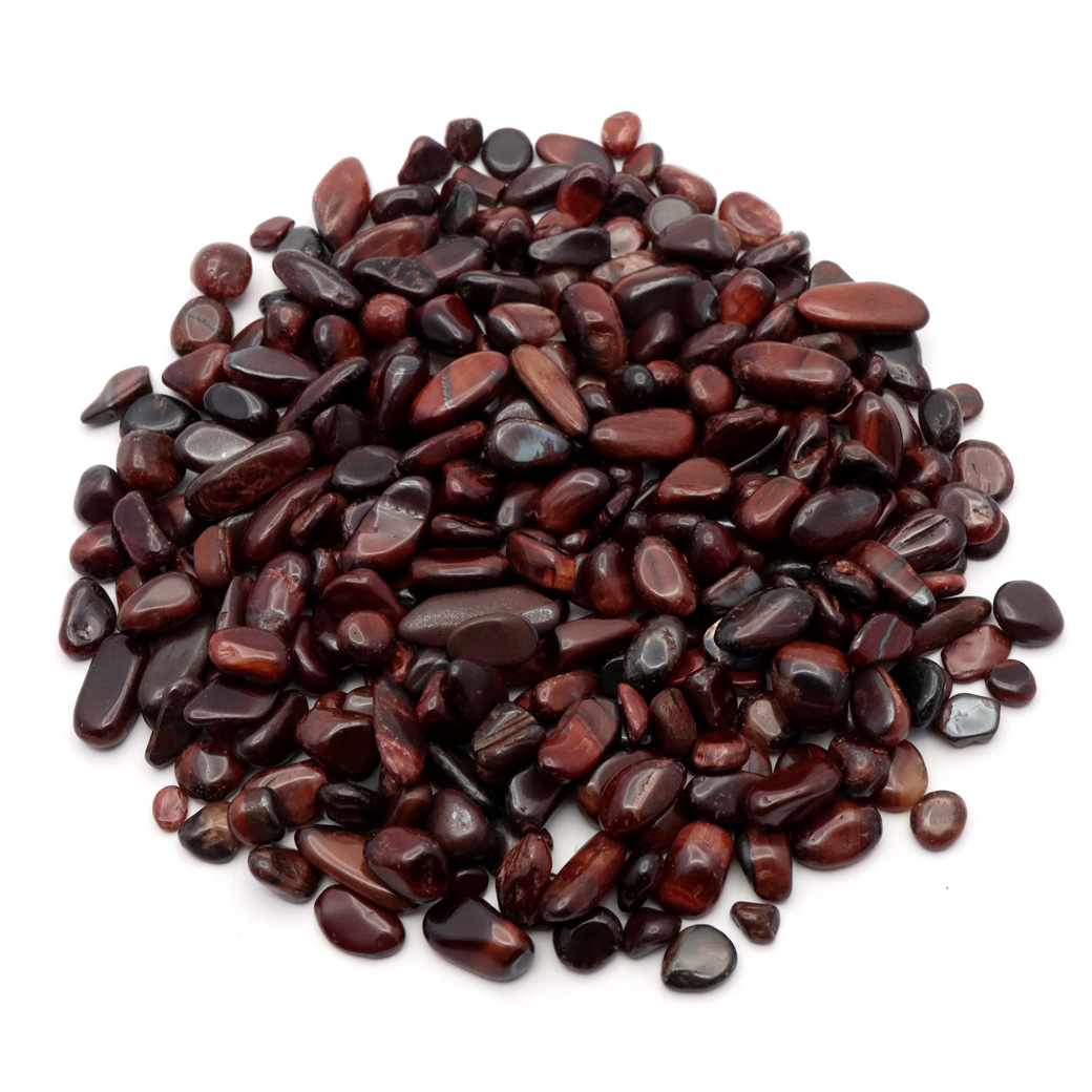 レッドタイガーアイ さざれ石 小サイズ 100g 虎目石 南アフリカ産 金運 仕事運 天然石 パワーストーン 浄化グッズ