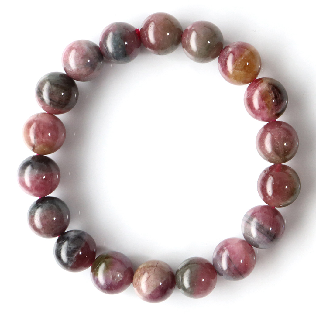 ウォーターメロン トルマリン ブレスレット 11mm 電気石 パワーストーン 1点物