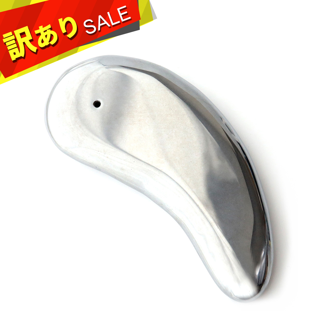 訳アリ テラヘルツ鉱石 かっさプレート  顔のマッサージに 握りやすい形状へ改良された新型 送料無料