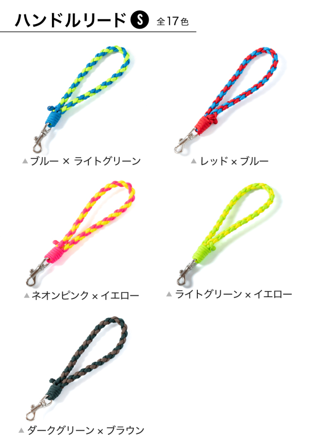 ハンドルリードSサイズカラーバリエーション