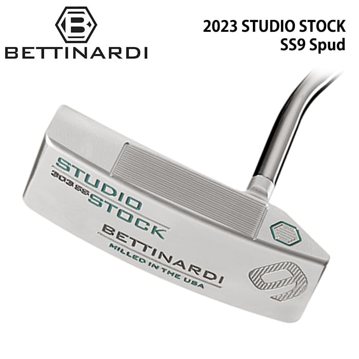BETTINARDI 2023 STUDIO STOCK シリーズ SS9 Spud 34インチ パター