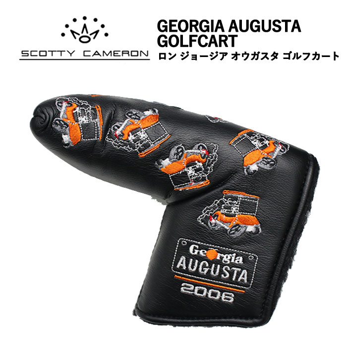 【正規品】スコッティキャメロン SCOTTY CAMERON GEORGIA AUGUSTA GOLFCART PUTTER COVER ジョージア オーガスタ ゴルフカート パターカバー