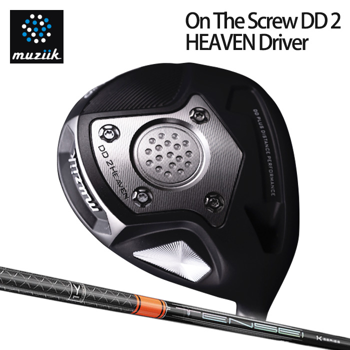 (カスタムクラブ)Muziik On The Screw DD 2 HEAVEN ドライバー TENSEI PRO ORANGE 1K【グリップ・シャフト・組立料込】