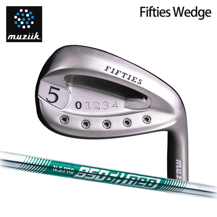 (カスタムクラブ)Muziik Fifties Wedge ウェッジ N.S.PRO 950GH NEO【グリップ・シャフト・組立料込】