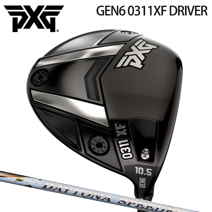 (カスタムクラブ)PXG GEN6 0311XF DRIVER ドライバー DAYTONA SPEEDER(LS)【グリップ・シャフト・組立料込】