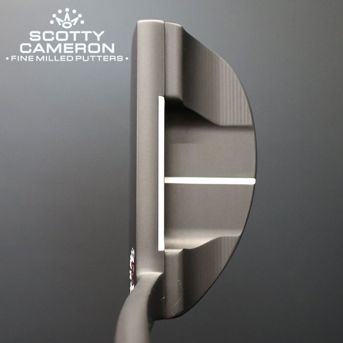 【正規品・COA有り】【レストア済み】スコッティキャメロン SCOTTY CAMERON TOUR DEL MAR 3.5 BLACK FINISH 350g CIRCLE T STAMP & VERTICAL TOPLINE PT 34インチ ツアー デルマー3.5 ブラックフィニッシュ サークルTスタンプ&バーチカルトップラインパター