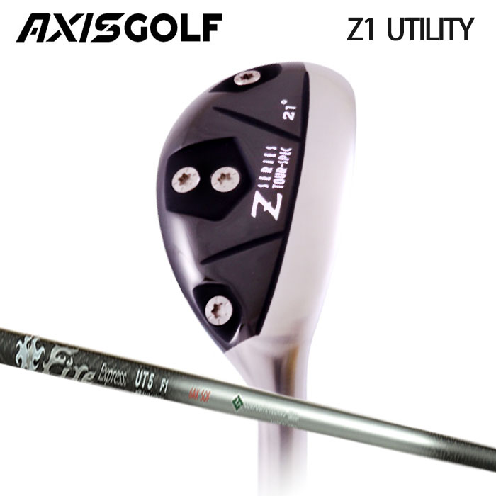 (カスタムクラブ)AXISGOLF Z1 UTILITY FireExpress HR UT 【グリップ・シャフト・組立料込】