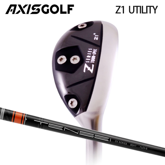 (カスタムクラブ)AXISGOLF Z1 UTILITY TENSEI CK Pro Orange Hybrid【グリップ・シャフト・組立料込】