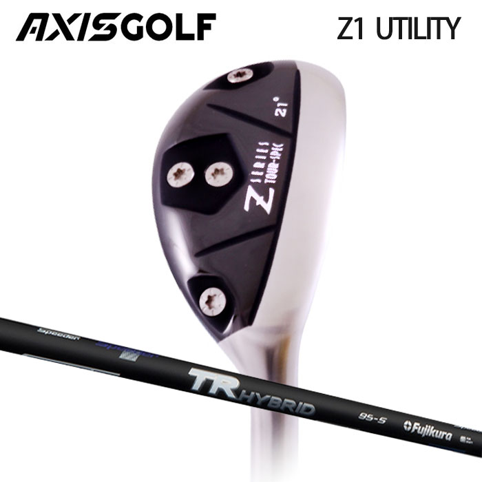 (カスタムクラブ)AXISGOLF Z1 UTILITY Speeder TR HYBRID 【グリップ・シャフト・組立料込】