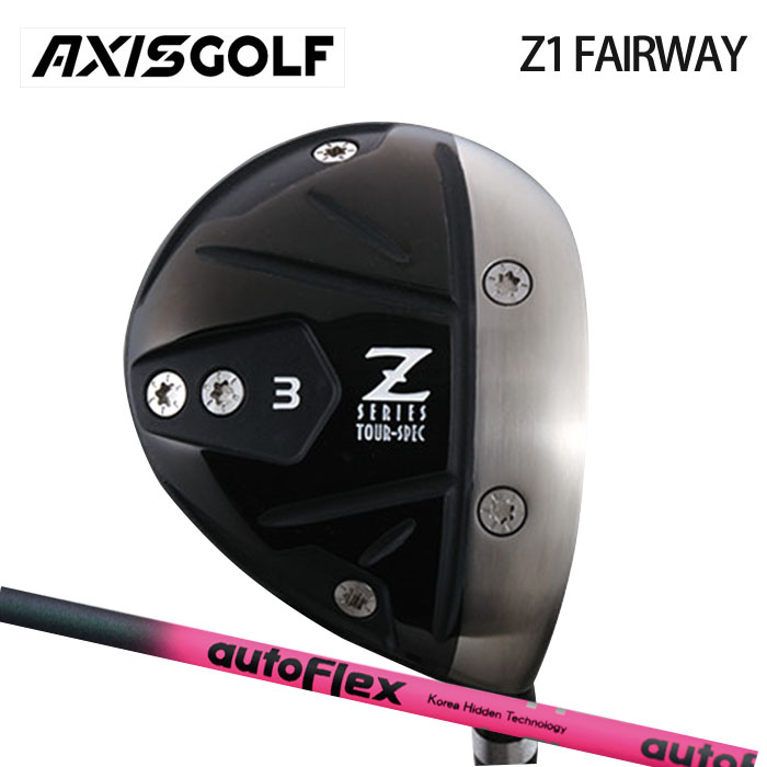 (カスタムクラブ)AXIS Z1 フェアウェイウッド FAIRWAY WOOD AUTOFLEX 【グリップ・シャフト・組立料込】