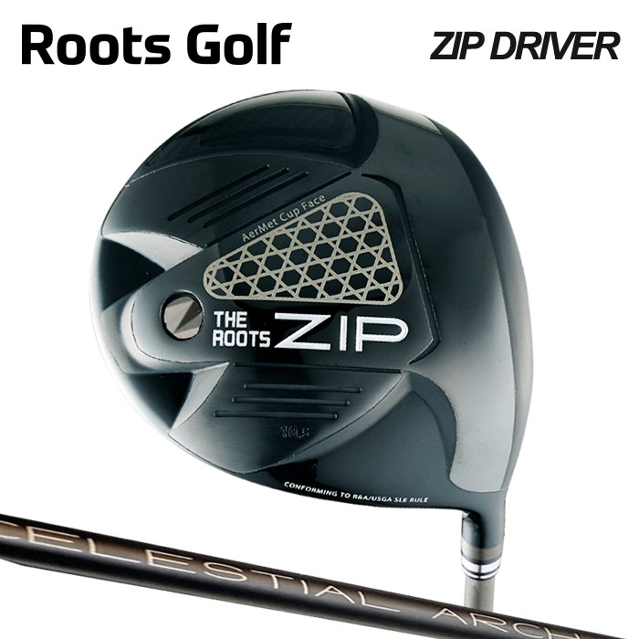 (カスタムクラブ)THE ROOTS ZIP DRIVER  ドライバー ARCH WD-01 【グリップ・シャフト・組立料込】