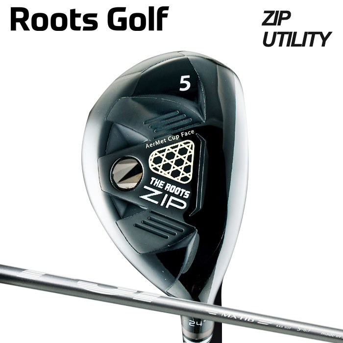 (カスタムクラブ)ROOTS ZIP UTILITY MYSTERY MX HB 【グリップ・シャフト・組立料込】