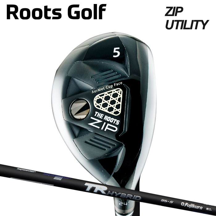 (カスタムクラブ)ROOTS ZIP UTILITY Speeder TR HYBRID 【グリップ・シャフト・組立料込】