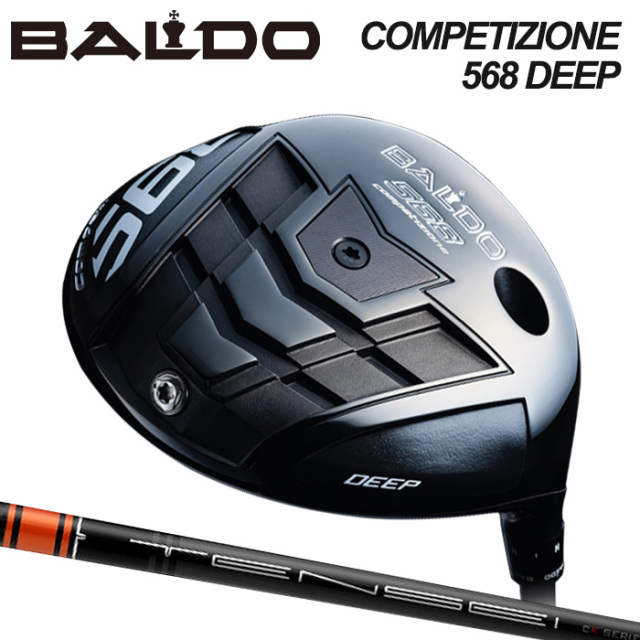 (カスタムクラブ)BALDO COMPETIZIONE 568 DRIVER DEEP MODEL TENSEI CK PRO ORANGE 【グリップ・シャフト・組立料込】