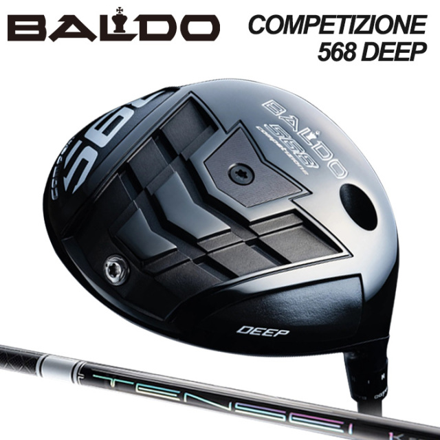 (カスタムクラブ)BALDO COMPETIZIONE 568 DRIVER DEEP MODEL TENSEI PRO WHITE 1K 【グリップ・シャフト・組立料込】