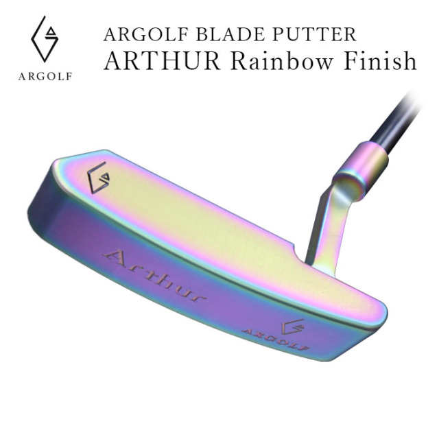 ARGOLF Arthur Rainbow Finish GSS 304L パター 34インチ