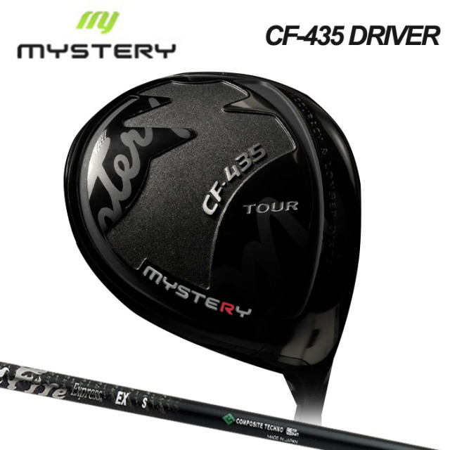 ❴美品❵MYSTERY CF-435ドライバー ツアーAD XC6X 10.5度 MYSTERY CF-435ドライバーツアーAD XC6X 10 5度ロフト10 5度