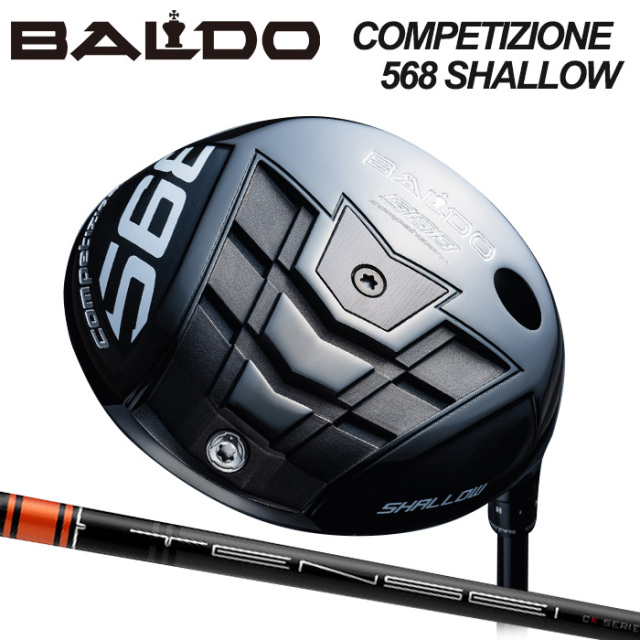 (カスタムクラブ)BALDO COMPETIZIONE 568 DRIVER SHALLOW MODEL TENSEI CK PRO ORANGE 【グリップ・シャフト・組立料込】
