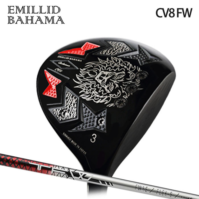 (カスタムクラブ)CV8 フェアウェイ FAIRWAY WOOD Basileus TFW 【グリップ・シャフト・組立料込】