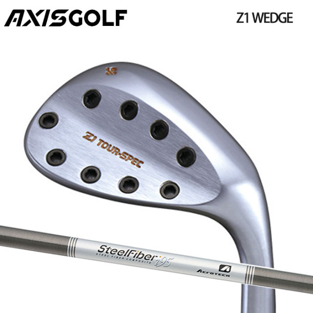 (カスタムクラブ)AXIS Z1 TOUR WEDGE TRUE TEMPER STEEL FIBER Iシリーズ【グリップ・シャフト・組立料込】