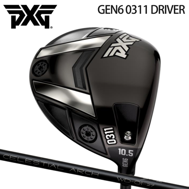 (カスタムクラブ)PXG GEN6 0311 DRIVER ドライバー ARCH WD-01【グリップ・シャフト・組立料込】