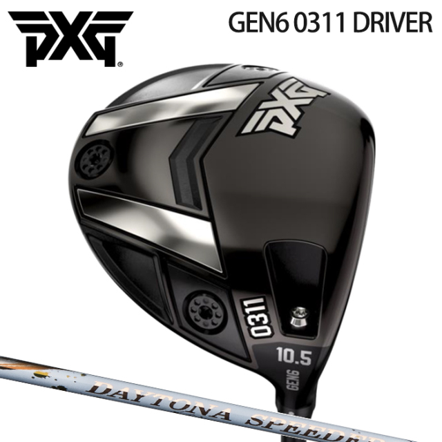 (カスタムクラブ)PXG GEN6 0311 DRIVER ドライバー DAYTONA SPEEDER(LS)【グリップ・シャフト・組立料込】