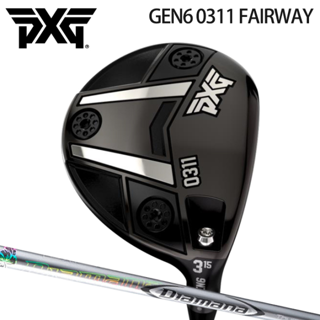 (カスタムクラブ)PXG GEN6 0311 フェアウェイウッド FAIRWAY WOOD Diamana Thump FW【グリップ・シャフト・組立料込】