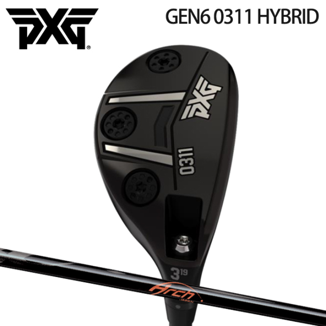 (カスタムクラブ)PXG GEN6 0311 HYBRID ARCH UTR【グリップ・シャフト・組立料込】