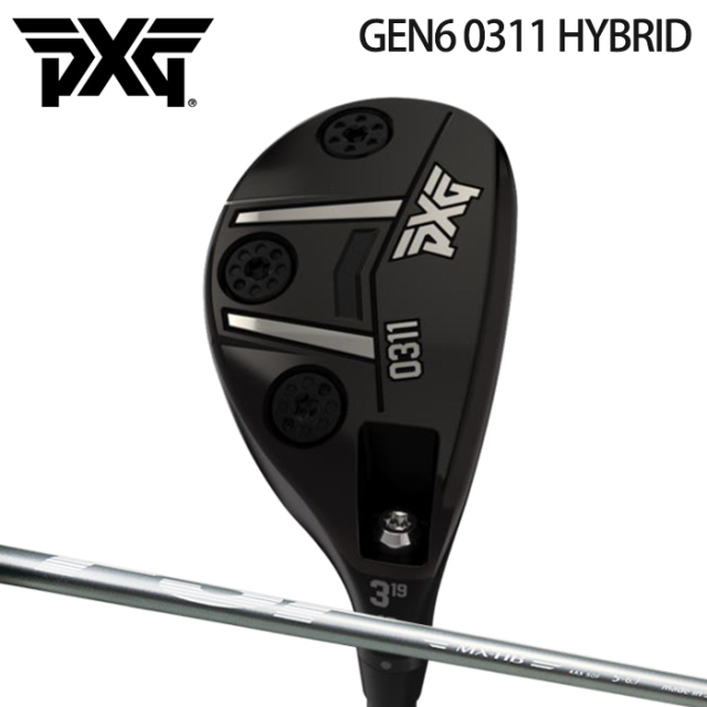 (カスタムクラブ)PXG GEN6 0311 HYBRID MYSTERY MX HB【グリップ・シャフト・組立料込】