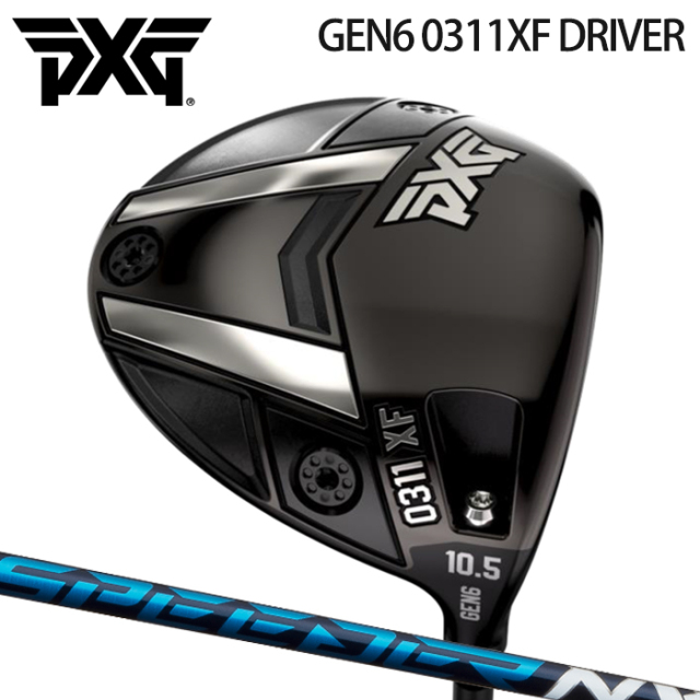 (カスタムクラブ)PXG GEN6 0311XF DRIVER ドライバー SPEEDER NX【グリップ・シャフト・組立料込】