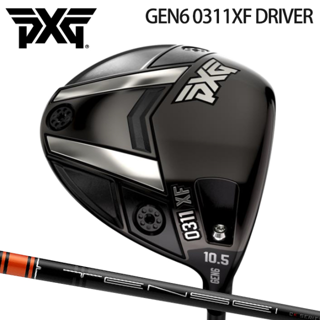 (カスタムクラブ)PXG GEN6 0311XF DRIVER ドライバー TENSEI CK PRO ORANGE【グリップ・シャフト・組立料込】