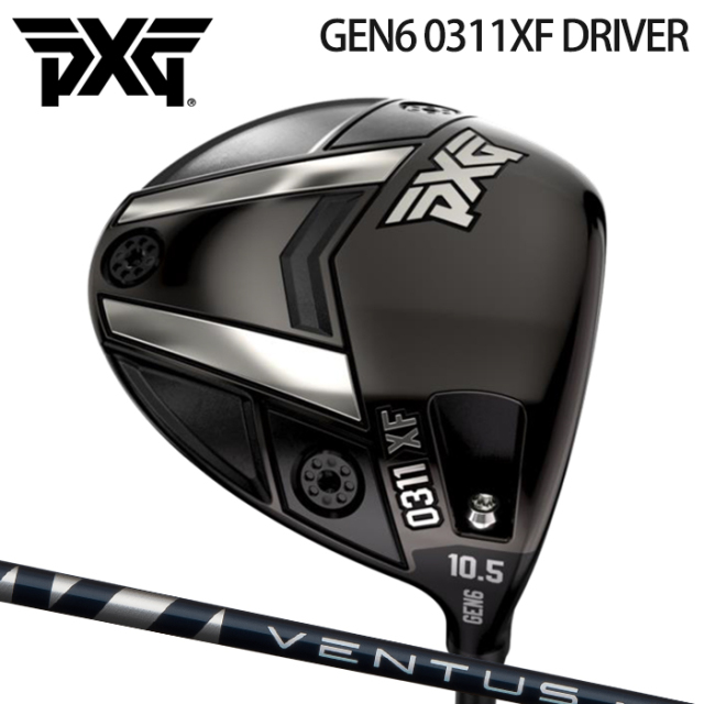 (カスタムクラブ)PXG GEN6 0311XF DRIVER ドライバー VENTUS BLUE【グリップ・シャフト・組立料込】