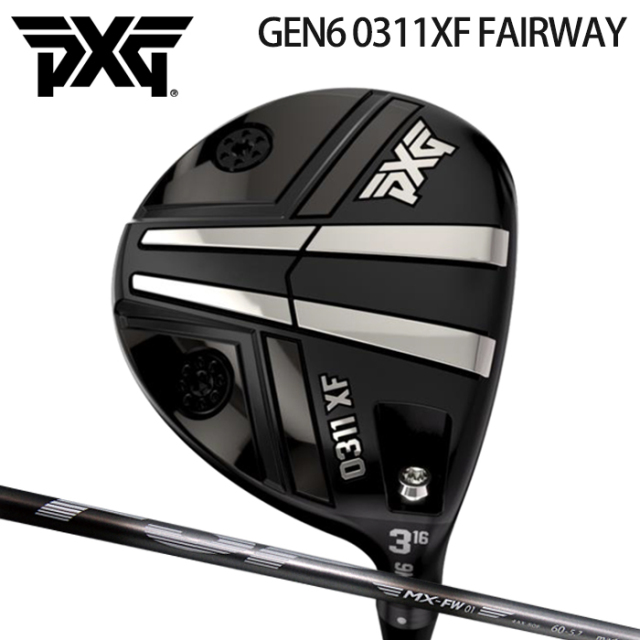 (カスタムクラブ)PXG GEN6 0311XF フェアウェイウッド FAIRWAY WOOD MYSTERY MX FW02【グリップ・シャフト・組立料込】