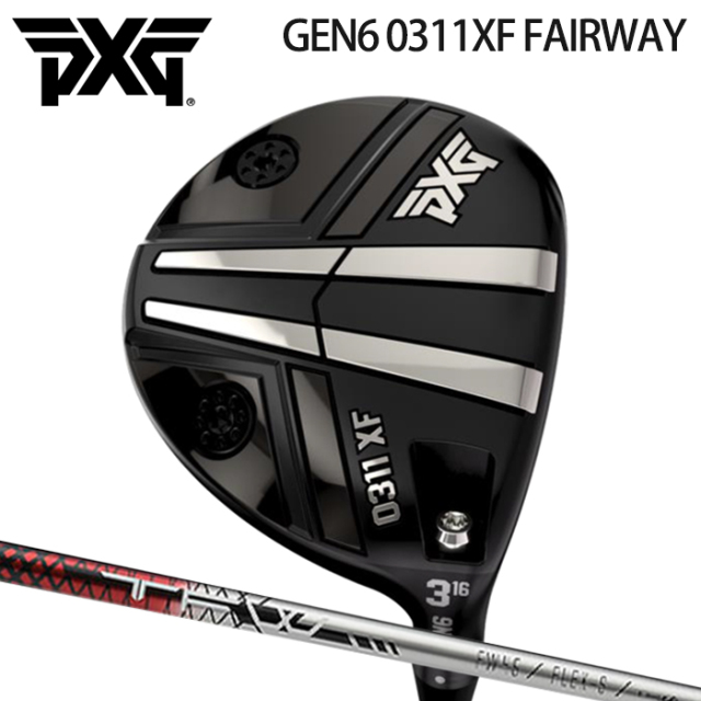 (カスタムクラブ)PXG GEN6 0311XF フェアウェイウッド FAIRWAY WOOD Basileus TFW【グリップ・シャフト・組立料込】