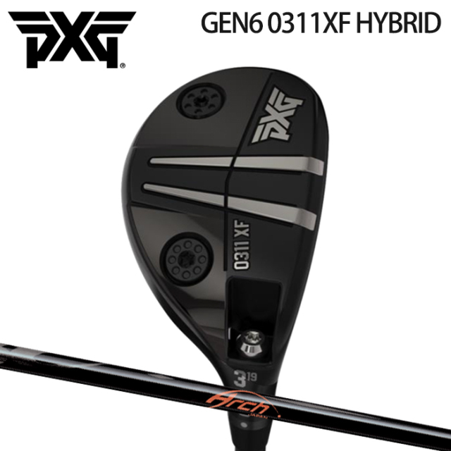 (カスタムクラブ)PXG GEN6 0311XF HYBRID ARCH UTR【グリップ・シャフト・組立料込】