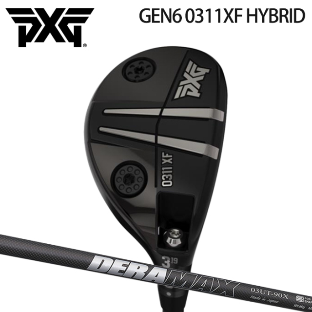 (カスタムクラブ)PXG GEN6 0311XF HYBRID Deramax 03 Series【グリップ・シャフト・組立料込】