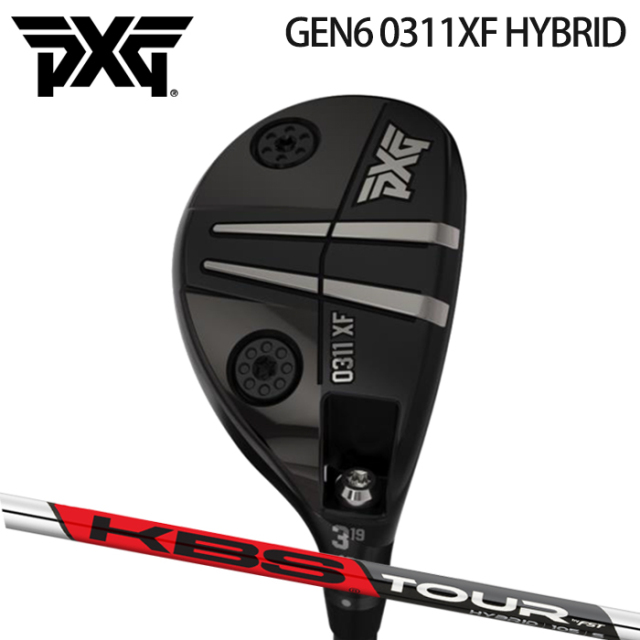 (カスタムクラブ)PXG GEN6 0311XF HYBRID KBS HYBRID【グリップ・シャフト・組立料込】