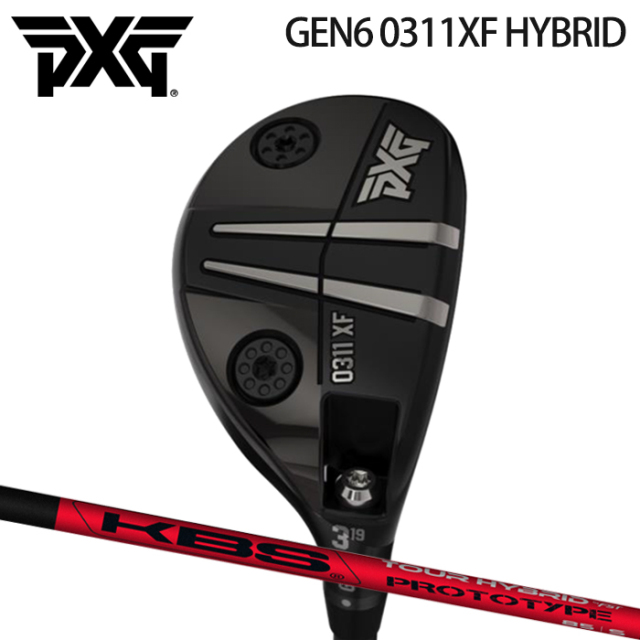 (カスタムクラブ)PXG GEN6 0311XF HYBRID KBS TOUR HYBRID PROTOTYPE【グリップ・シャフト・組立料込】