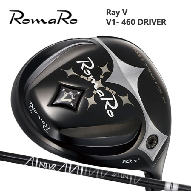 (カスタムクラブ) ROMARO Ray V V1-460 DRIVER ドライバー ANKAA【グリップ・シャフト・組立料込】
