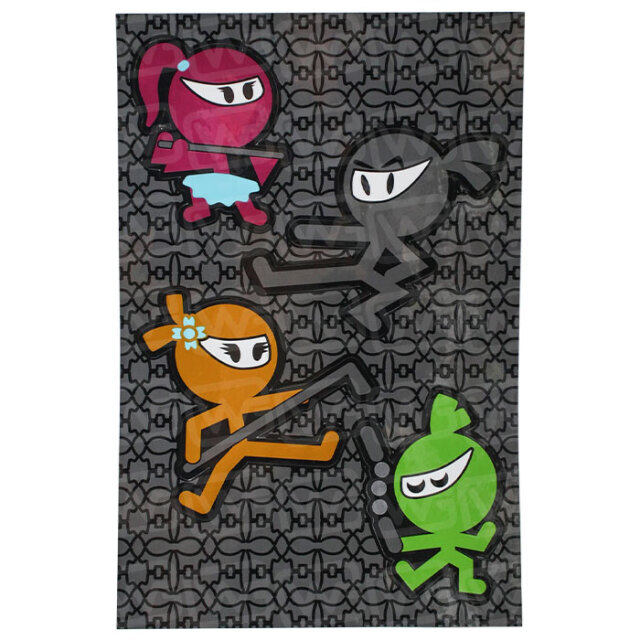 【正規品】スコッティキャメロン Scotty Cameron 2022 M&G メンバーシップ Ninja Warrior Family ステッカー