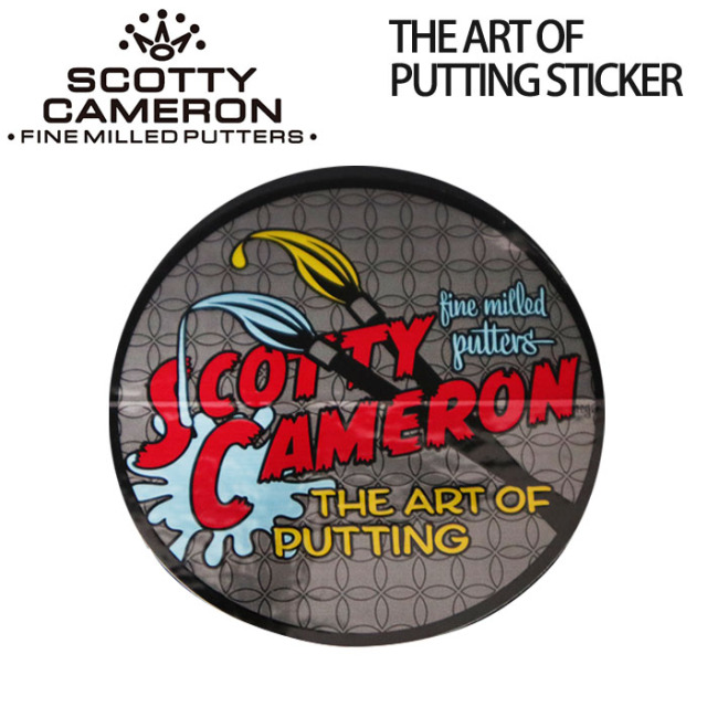 【正規品】スコッティキャメロン SCOTTY CAMERON THE ART OF PUTTING STICKER ステッカー