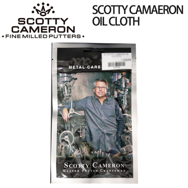 【正規品】スコッティキャメロン SCOTTY CAMERON OTTY CAMERON OIL CLOTH クラブ保護 オイル クロス
