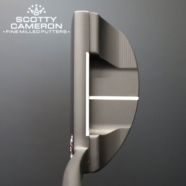 【正規品・COA有り】【レストア済み】スコッティキャメロン SCOTTY CAMERON TOUR DEL MAR 3.5 BLACK FINISH 350g CIRCLE T STAMP & VERTICAL TOPLINE PT 34インチ ツアー デルマー3.5 ブラックフィニッシュ サークルTスタンプ&バーチカルトップラインパター