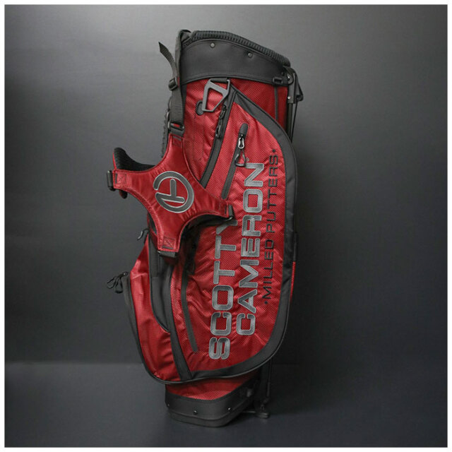 正規品【新品未使用】タイトリスト　スコッティキャメロン　スタンドバッグ　赤レッド スコッティキャメロン SCOTTY CAMERON 2023 PATHFINDER MAINSTAY