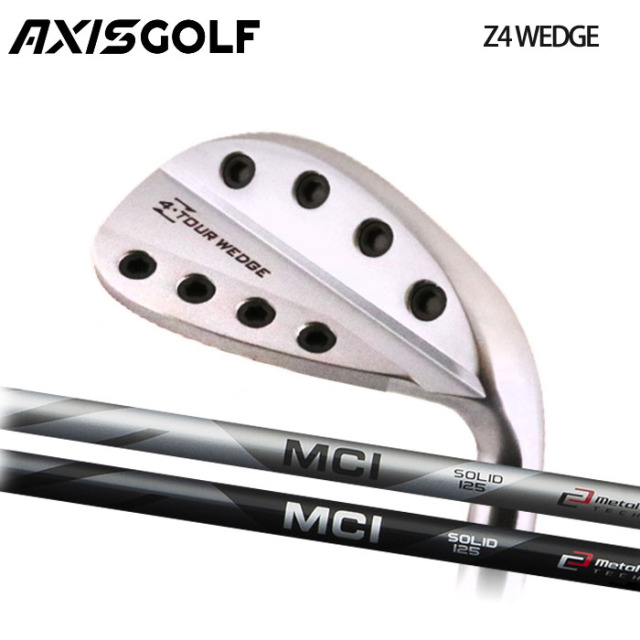 (カスタムクラブ)AXIS Z4 TOUR WEDGE  FUJIKURA MCI MILD/SOLID【グリップ・シャフト・組立料込】