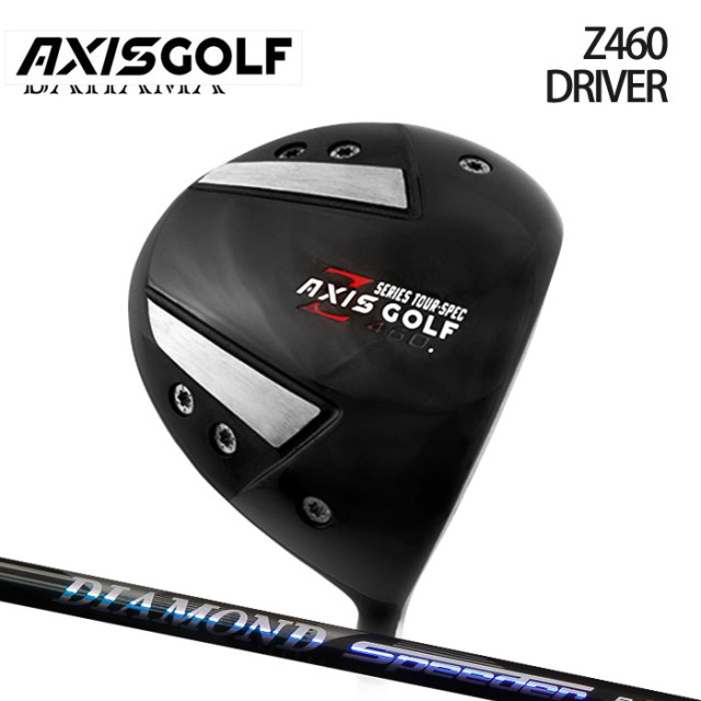 (カスタムクラブ)AXISGOLF Z460 ドライバー DIAMOND SPEEDER 【グリップ・シャフト・組立料込】